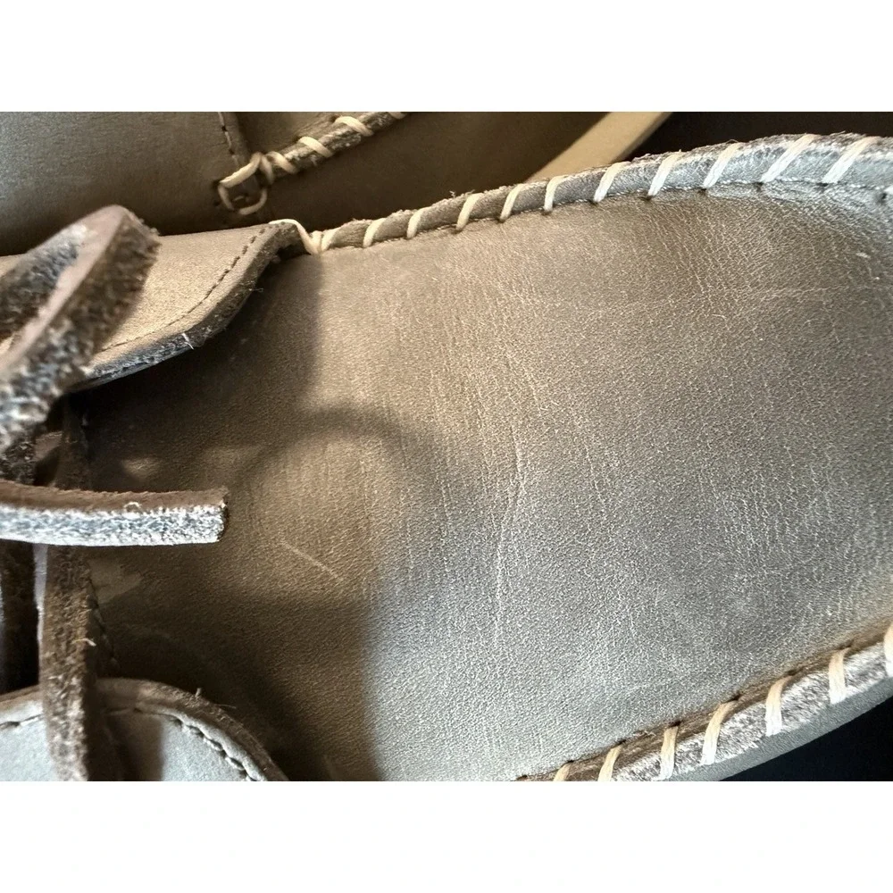 Sperry A/O Plushwave 2.0 Grey Boat Shoe Womens 10 Nautical Beach